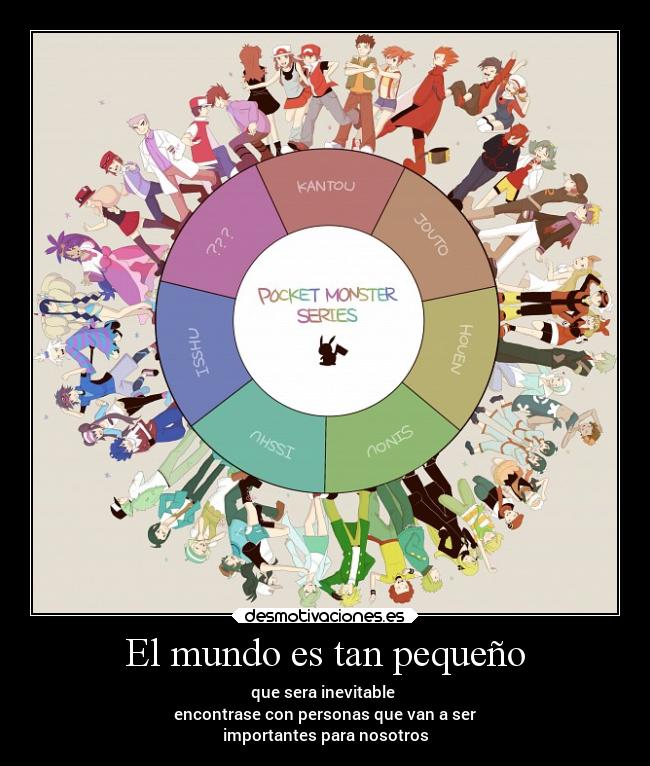 El mundo es tan pequeño -