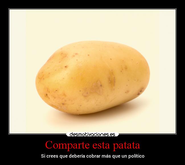 Comparte esta patata - 