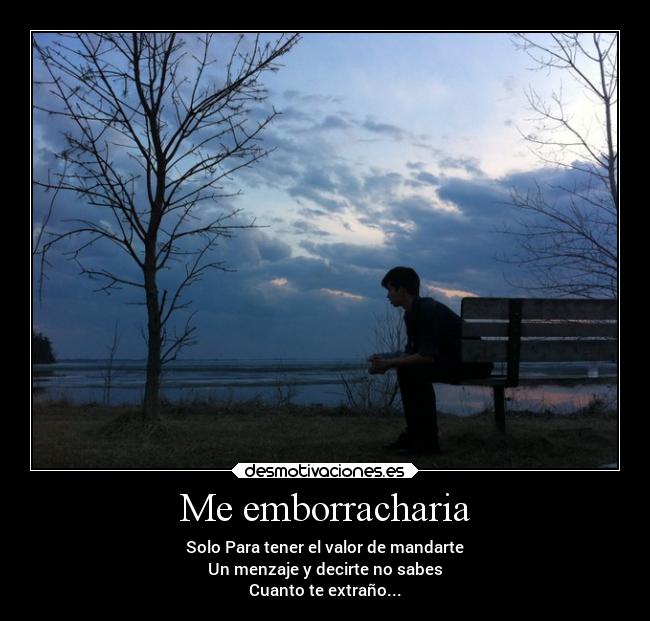 Me emborracharia -