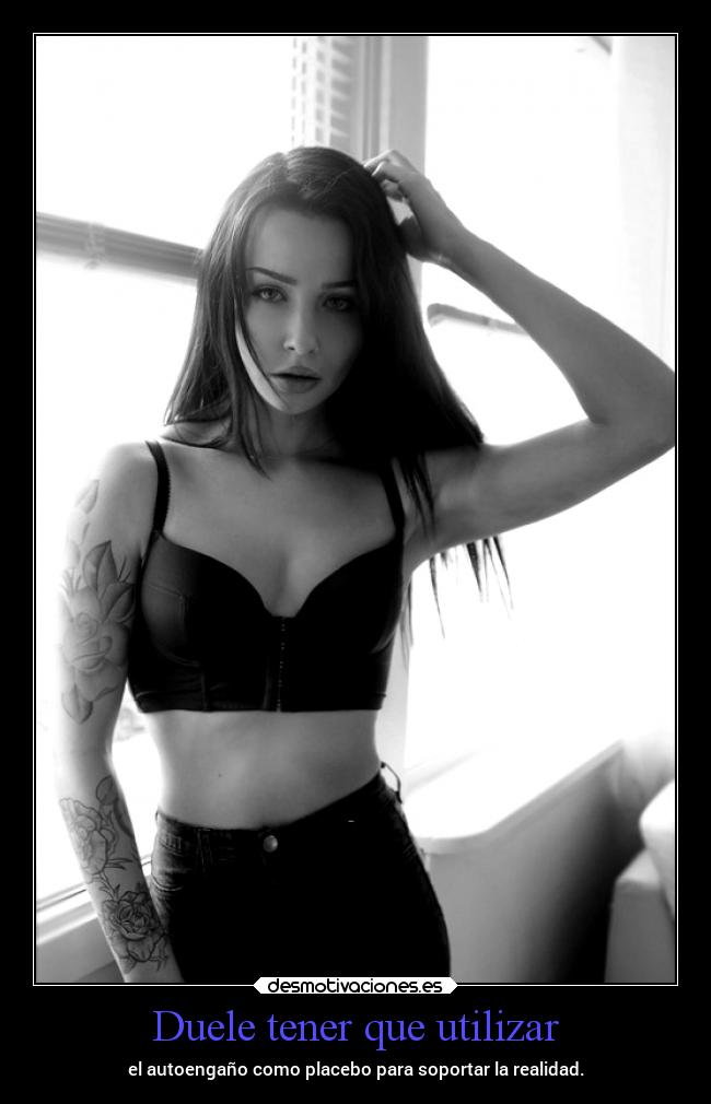 Duele tener que utilizar -