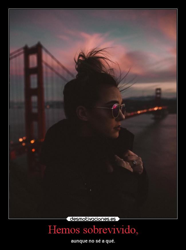 Hemos sobrevivido, - 
