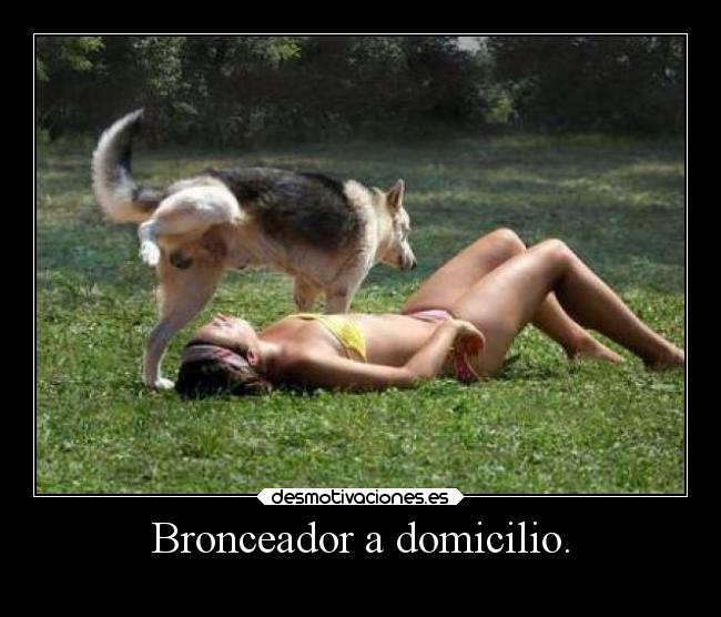 Bronceador a domicilio. - 