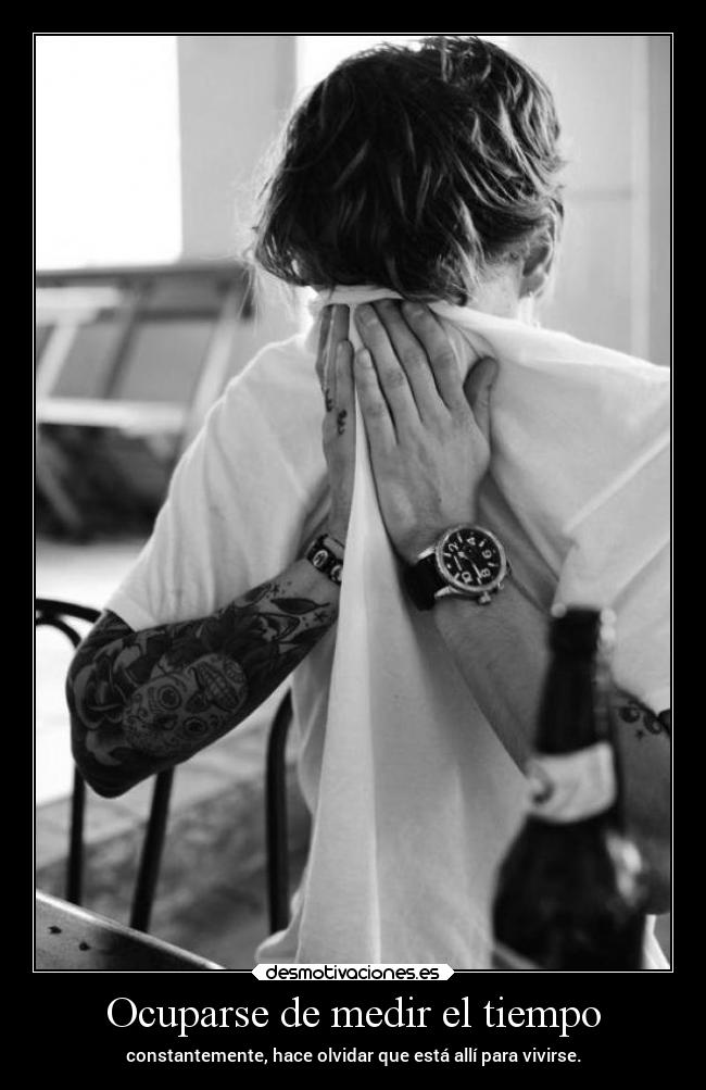 Ocuparse de medir el tiempo - 