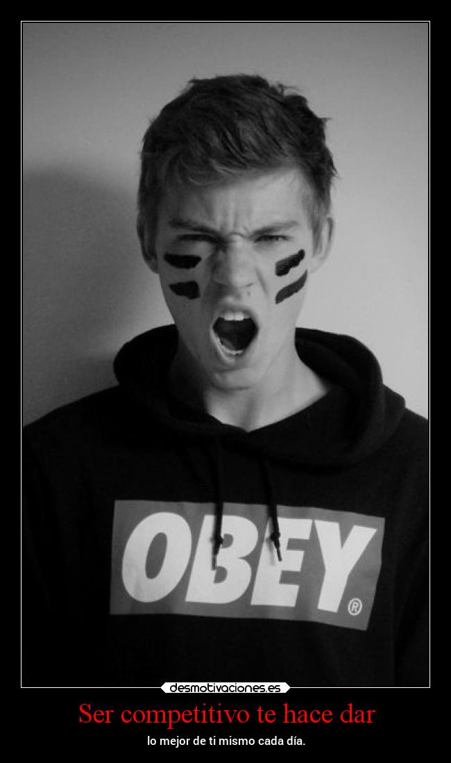 Ser competitivo te hace dar -