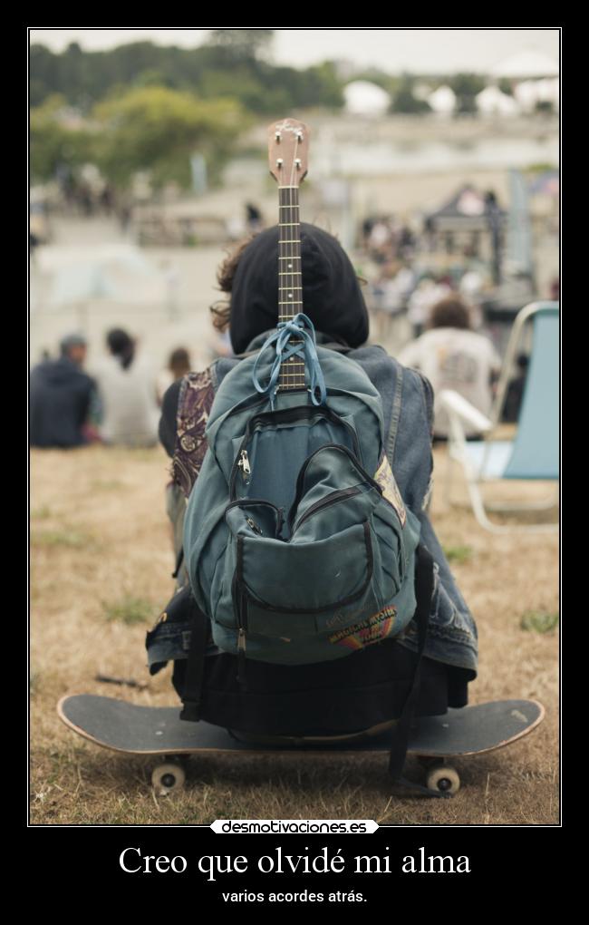 Creo que olvidé mi alma - 