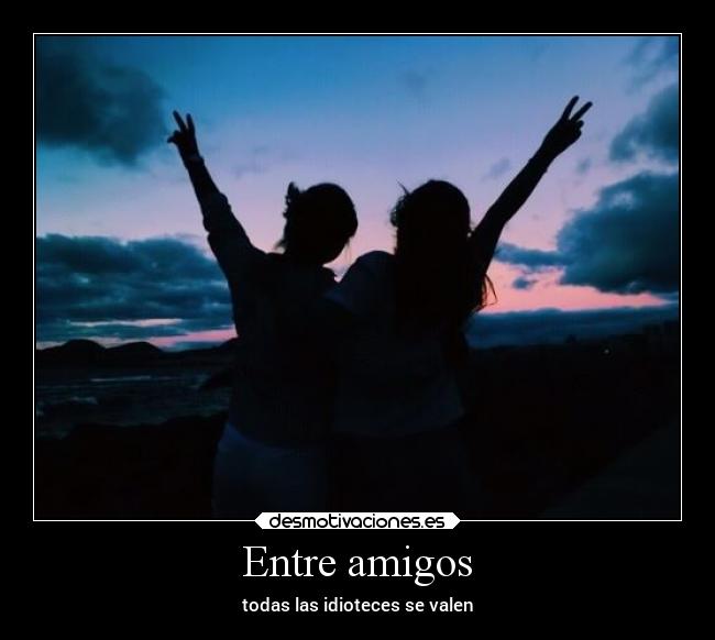 Entre amigos - todas las idioteces se valen