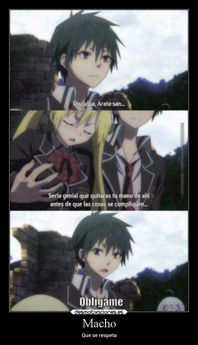 Macho - Que se respeta