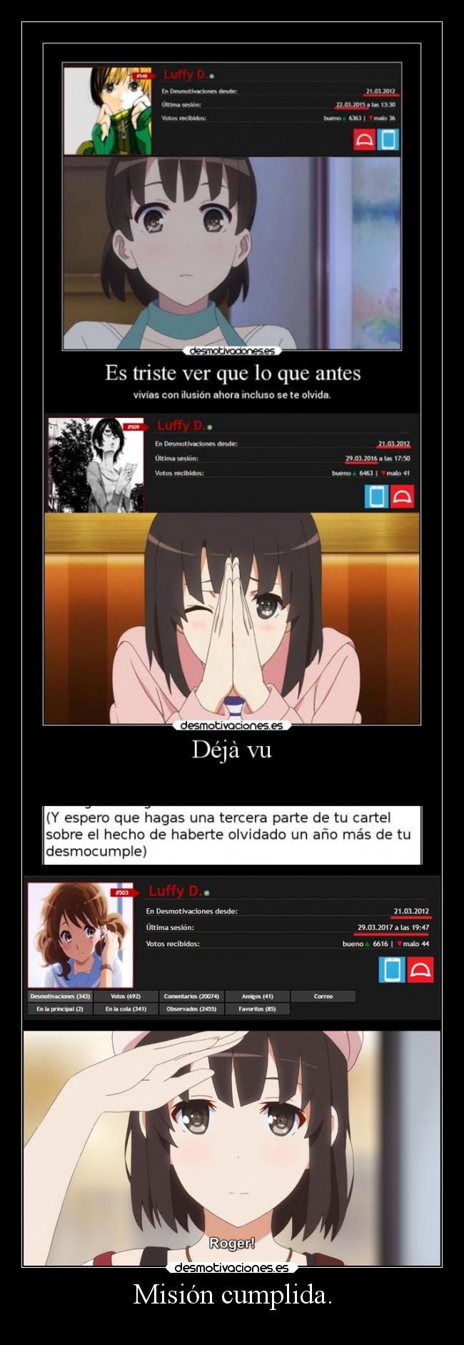 carteles amigos anime llll para orion1 megumi katou saenai rofelizdesmocumple desmotivaciones