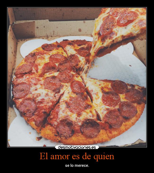 El amor es de quien - 