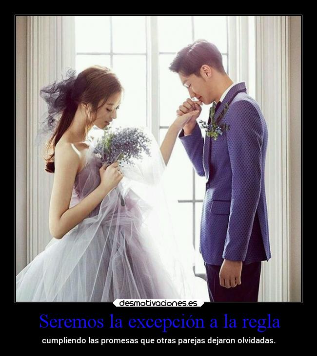 Seremos la excepción a la regla -