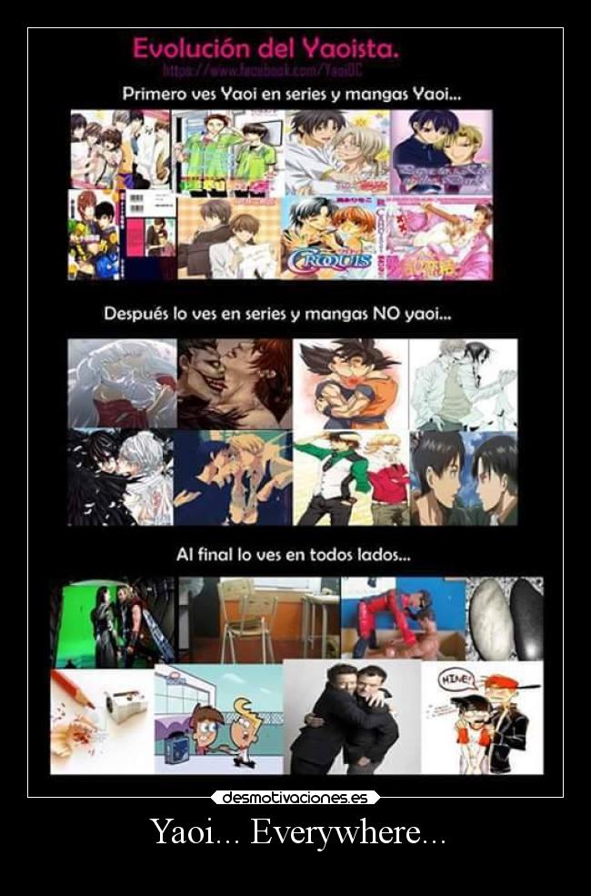 Yaoi... Everywhere... - 