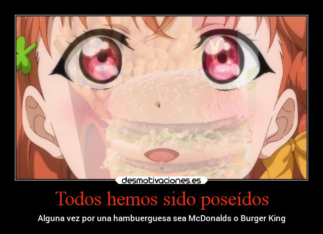 carteles anime comida humor memes desmotivaciones