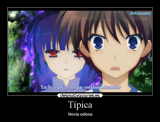 Típica - Novia celosa