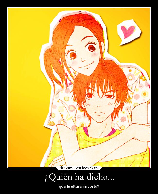 ¿Quién ha dicho... - que la altura importa?