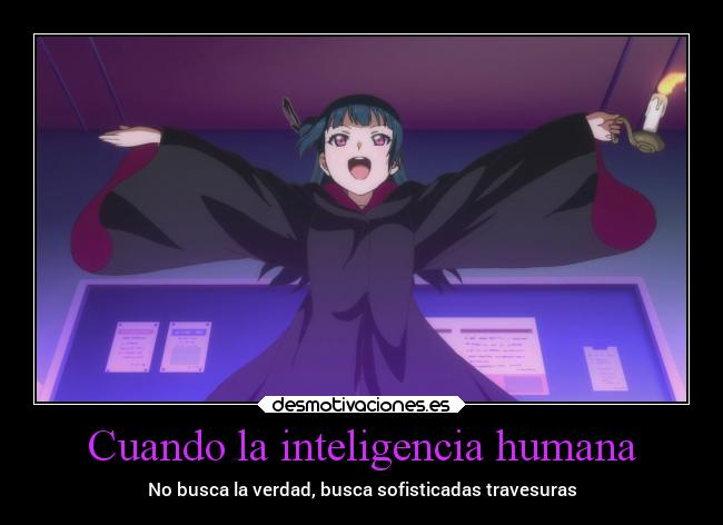 carteles anime travesuras inteligencia maldad killerfrases desmotivaciones