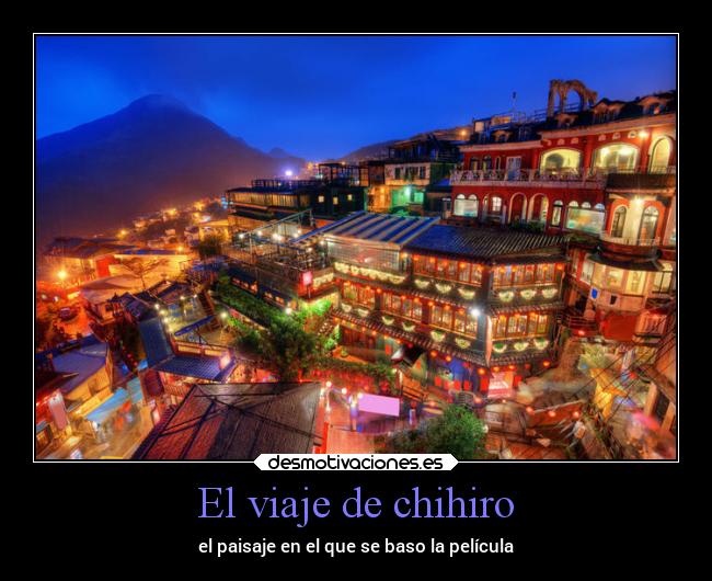 El viaje de chihiro - 