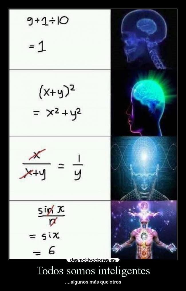Todos somos inteligentes - ....algunos más que otros