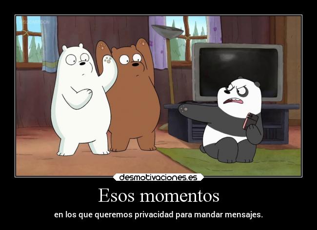 carteles confianza secretos celular privacidad polar panda pardo webarebears doni 66666yadios 66666stille desmotivaciones