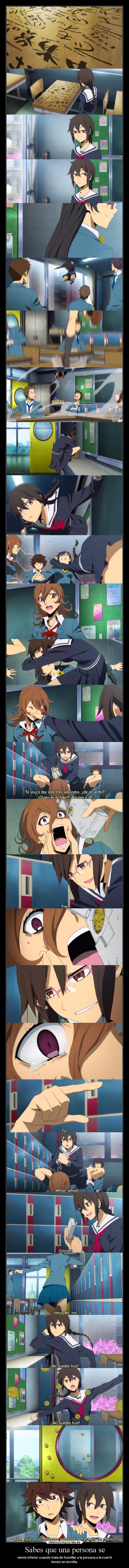 Sabes que una persona se - 