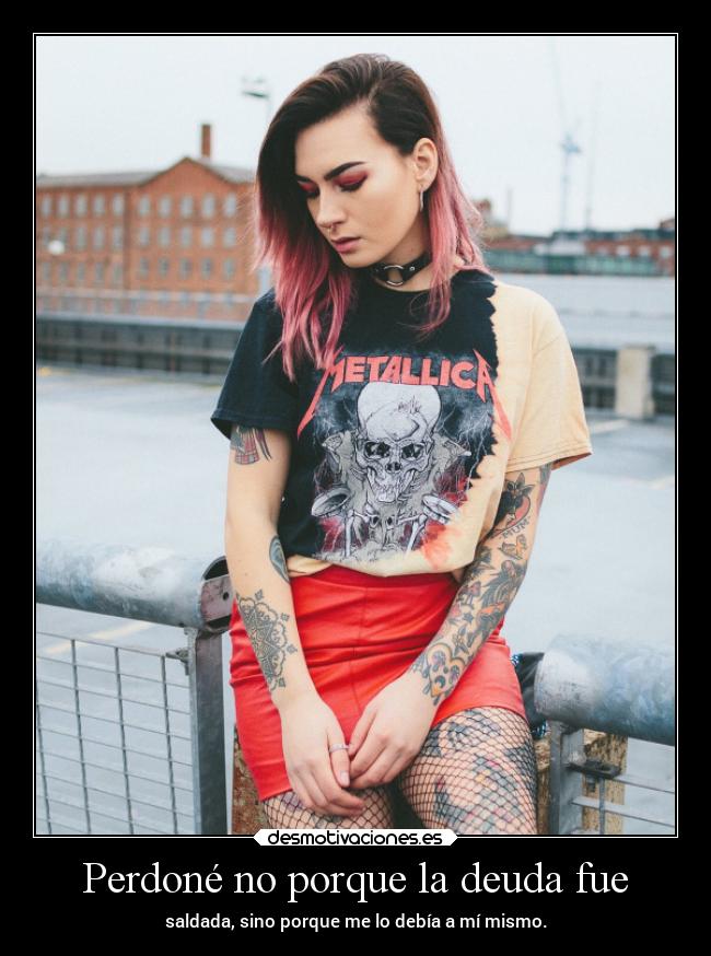 Perdoné no porque la deuda fue - 