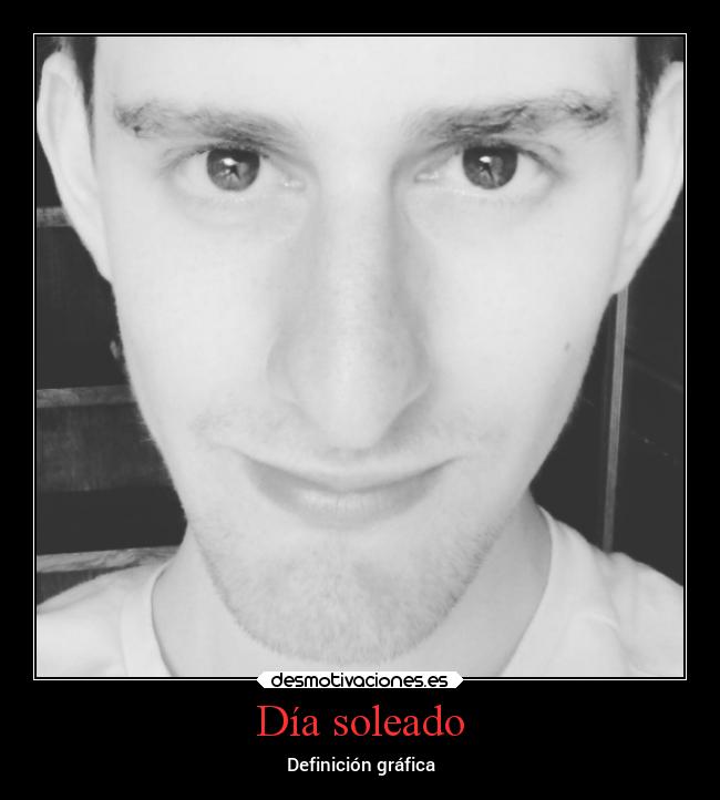 Día soleado - Definición gráfica