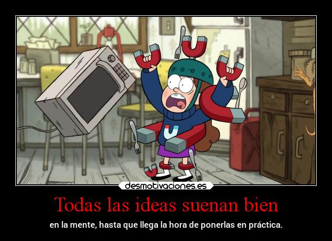 carteles ideas ideas mentes gravityfalls gravity falls mabel desmotivaciones