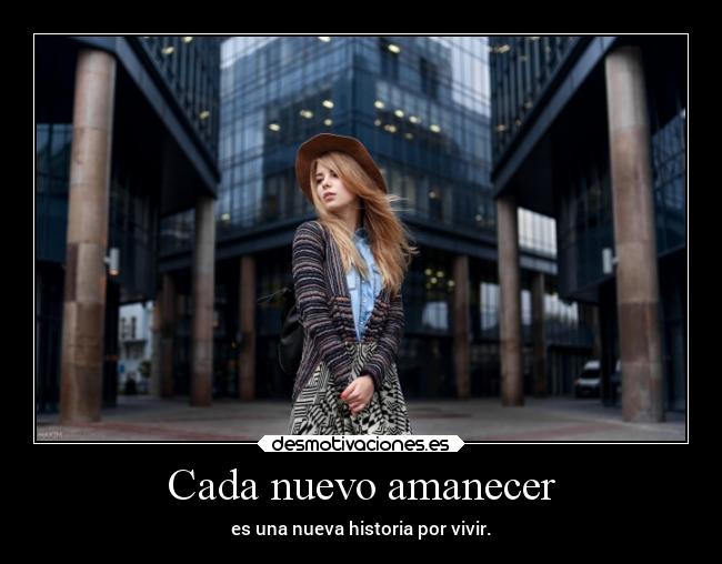 Cada nuevo amanecer -