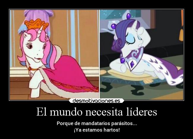 El mundo necesita líderes - 