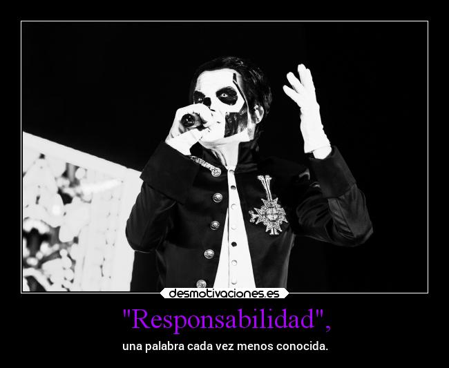 Responsabilidad, - 