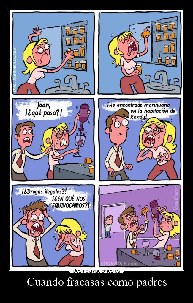 Cuando fracasas como padres -