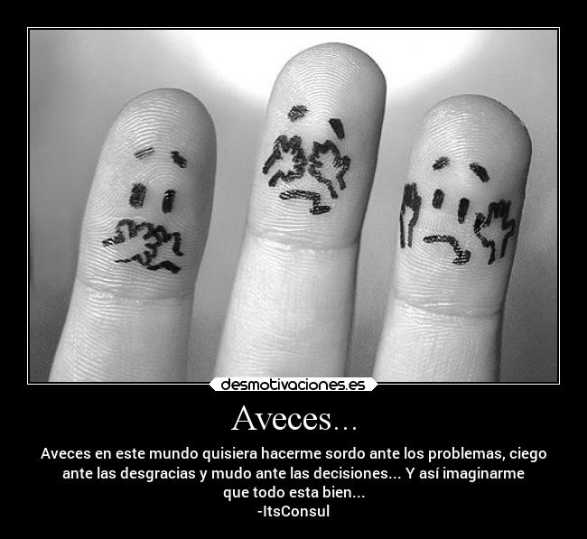 Aveces... - 