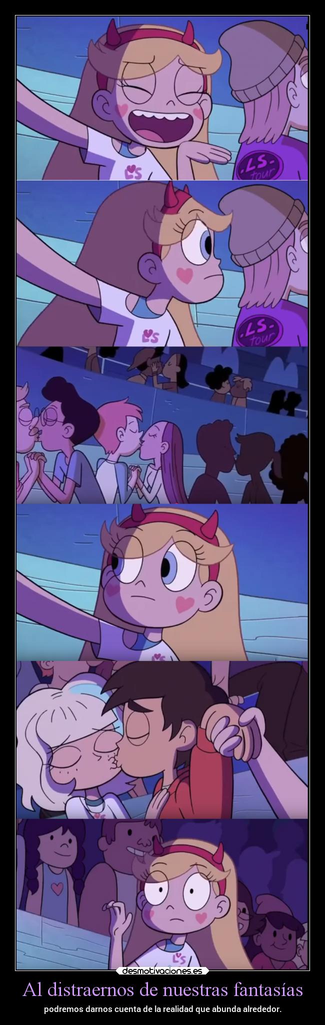 Al distraernos de nuestras fantasías - podremos darnos cuenta de la realidad que abunda alrededor.