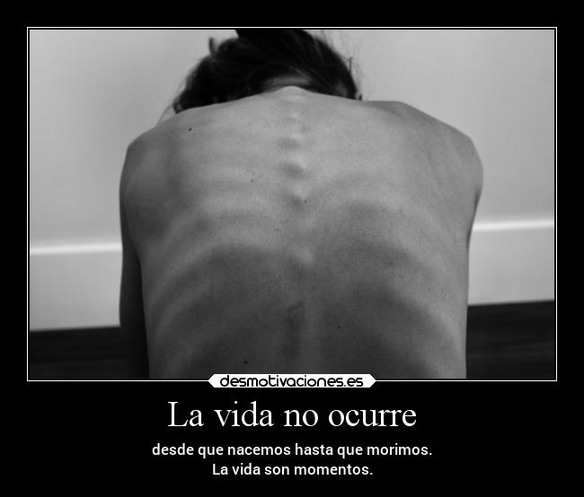 La vida no ocurre - 