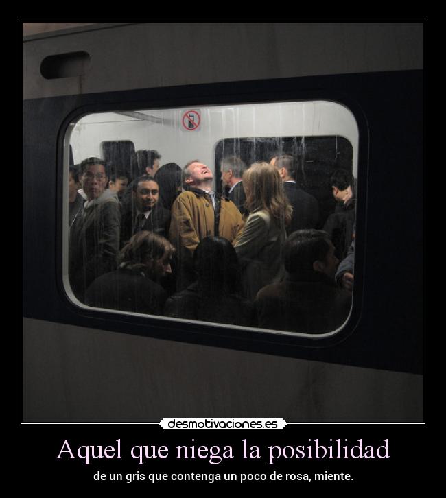 Aquel que niega la posibilidad - 