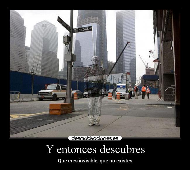 Y entonces descubres - 