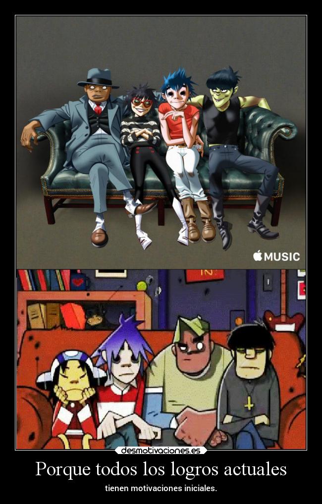Porque todos los logros actuales - tienen motivaciones iniciales.