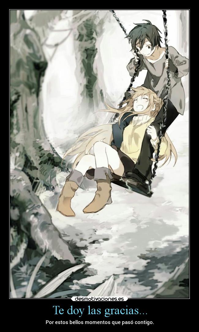 Te doy las gracias... - 