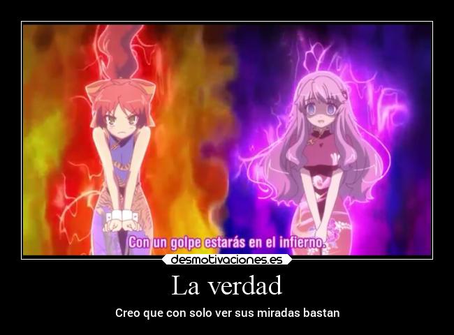 La verdad - Creo que con solo ver sus miradas bastan