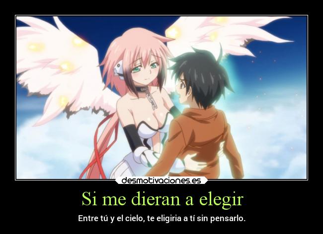 Si me dieran a elegir -