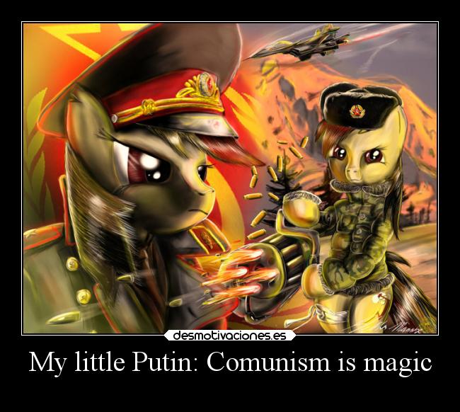 My little Putin: Comunism is magic - 
