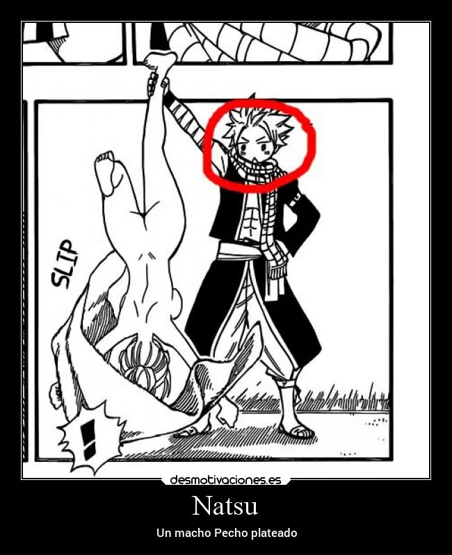 Natsu - Un macho Pecho plateado