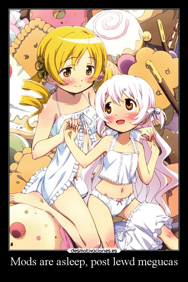 Mods are asleep, post lewd megucas -