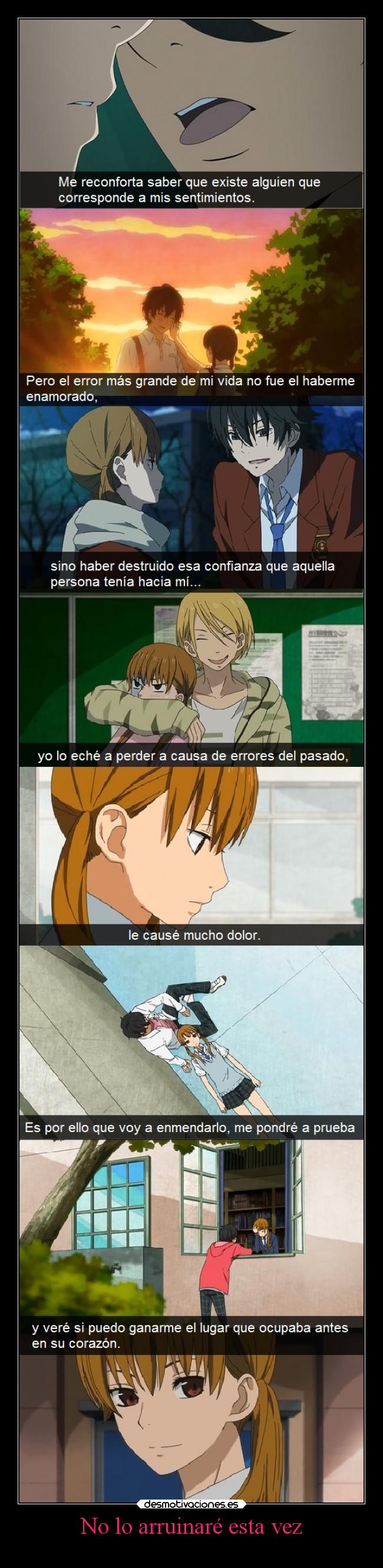 No lo arruinaré esta vez - 