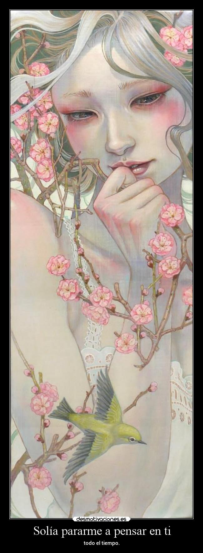 Solía pararme a pensar en ti - todo el tiempo.