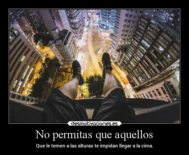 No permitas que aquellos - 