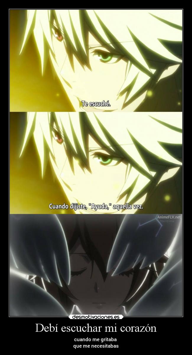 carteles corazon anime amor corazon dolor necesitar gritar perdon razon desmotivaciones