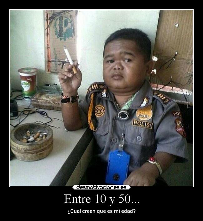 carteles desmotivaciones enano policia desmotivaciones