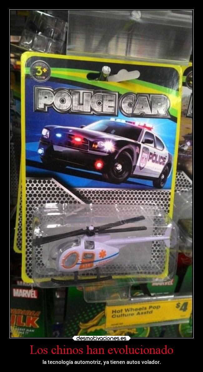 Los chinos han evolucionado - la tecnología automotriz, ya tienen autos volador.