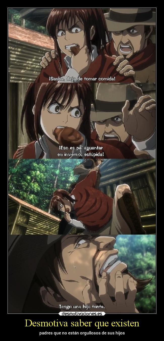 Desmotiva saber que existen - padres que no están orgullosos de sus hijos