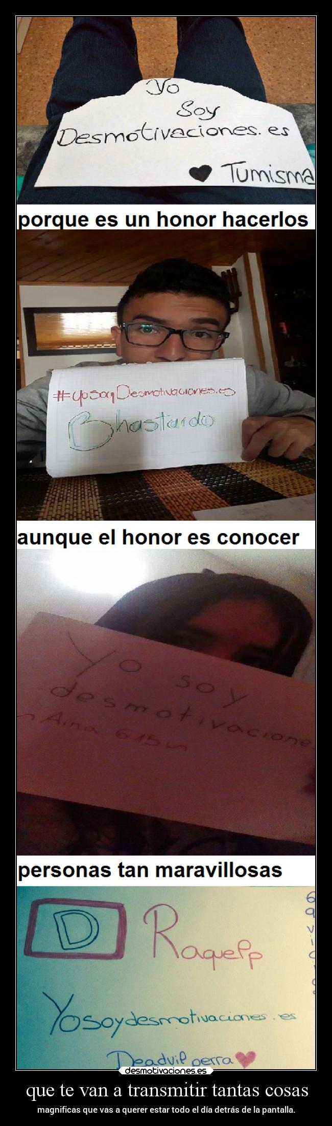 carteles desmotivaciones teamojessy megacartelparte2 raquelpperra losquequieranunirsedejenmelafotoenprivado desmotivaciones